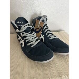 Mens Asics Snapdown 3 Wrestling Shoes Carrier Gray White Size 9.5 NEW No Box